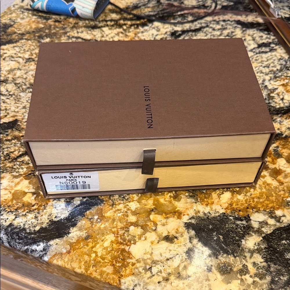 Louis Vuitton Brown and Beige Presentation Boxes - Picture 3 of 3